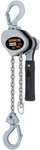 Harrington Lx Lever Hoist, Hook Mount, 1/2 Ton Capacity, 10' Lift, 9.7" Headroom. Fixed Price $439.61.