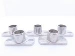 Hollaender 46-7 1-1/4 Speed-rail Base Flange 1-1/4" Pipe Fits 1.66" Od Lot Of 5. Fixed Price $59.99.