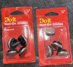 Doit Nail-on Glides 7/8" #210234 Hardware Tool Kitchen Smooth. Fixed Price $8.95.