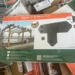New Ozco Laredo Sunset T-tie Plate Connectors W/hex Cap Nuts 5"- (1 Pc). Fixed Price $29.95.
