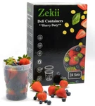 Zekii Extra Thick Deli Containers With Lids, Soup W/lids Airtight,.... Fixed Price $26.33.