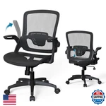 Kizeck Mesh Ergonomic Swivel Home Office Computer Desk Chair Lumbar Support. Fixed Price $176.03.