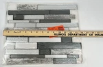 Msi Surfaces Smoky Alps Glass Subway Tile Backsplash Wall Mosaics 1 Sqf 3 Sheets. Fixed Price $34.99.