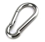 Large Carabiner Clip,5-1/2 Inch Heavy Duty Stainless Steel Spring Snap Hook F.... Fixed Price $12.85.
