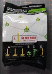 Flat Spacer Part A Miracle Sealants Levolution Tile Leveling (50 Per Pack 1/8 ). Fixed Price $8.95.