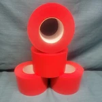 4 New Rolls Yellow Guard 3.75in. X 180 Ft. Vapor Barrier Sealing Tape, Red, 9mm. Fixed Price $99.95.