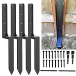 Eonecross Fence Post Repair Kit 4x4/6x6 Anchor Bracket 4 Pack. Fixed Price $179.99.