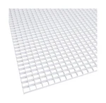 Kastlite Egg Crate Panel 8-pack In White Polystyrene 23 5/8 X 5/8". Fixed Price $233.39.