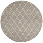 Safavieh Natura Collection Area Rug - 4 Round Grey Handmade Wool Viscose Ideal. Fixed Price $118.03.