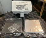 (9 Pcs) Mulberry 30283 2 Gang Blank Cover, Aluminum With Gasket. Box Of 9. Fixed Price $13.37.