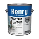 Henry Solar-flex Smooth White Water Based Elastomeric Roof Coating 1gal (4-pack). Fixed Price $153.75.