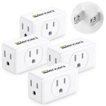 Lencent 2 Prong To 3 Outlet Adapter,wall Plug 4 Pack, White. Fixed Price $26.73.
