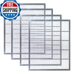 Witbee 4pcs Metal Queen Excluder For 10 Frame Beehive Bee. Fixed Price $79.78.