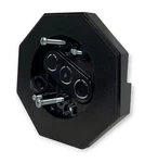 Imbaprice 8141-bk-1 (ul Listed) Black Pvc Vertical Siding Lamp Octagon Mounti.... Fixed Price $22.17.