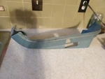1968 1969 Lincoln Mark Iii Bench Seat Side Panel Trim Passenger Aqua. Fixed Price $25.35.