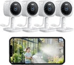 Hugolog 3k 5mp Outdoor Indoor Security Cameras For Home Security, Camera Wi. Fixed Price $130.38.