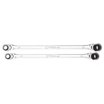 K Tool International 2pc 120 Tooth Double Flex Ratcheting Wrench Set. Fixed Price $264.63.