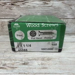 The Hillman Flat Head Phillips Wood Screw 8 X 1-1/4-inch, 40066, 100-pack, New. Fixed Price $11.14.