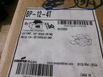 New Box Of 100 Cooper B-line Bp-12-4t 3/4" Emt 1/2" Rigid Or Mc 1/4-20 Thread Ak. Fixed Price $79.99.