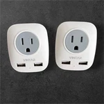 2 Pack European Travel Plug Adapter, Vintar International Power Adapter. Fixed Price $19.99.