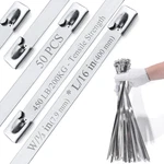 Metal Cable Ties(50pcs), 16" (400mm) 304 Stainless Steel Zip Ties 450lb Heavy D. Fixed Price $18.26.
