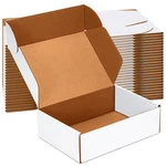 Jowlot 10x7x3 Inch Shipping Boxes Set Of 10 X 7 3 (pack 25), White. Fixed Price $35.94.