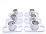 Hollaender 46-7 1-1/4 Speed-rail Base Flange 1-1/4" Pipe Fits 1.66" Od Lot Of 6. Fixed Price $69.99.