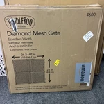 Toddleroo By North States - Diamond Mesh Wooden 42x23 Inch (pack Of 1), White. Fixed Price $19.99.