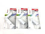 3pcs Legrand Wiremold 700 Series Bwh8 Raceway Outside Elbow White. Fixed Price $16.99.