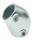 Lot Of 2 Steeltek 672-406hc 45-deg Silver Galvanized Steel Obtuse Angle Elbow. Fixed Price $16.00.