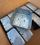 10 Pcs Thepitt 4" Square Box, Switch And Outlet Box. Fixed Price $49.95.