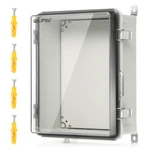Qilipsu Pc/abs Alloy Plastic Waterproof Outdoor Junction Box, 16.4 X12.4 X7.1. Fixed Price $55.00.
