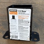 Simpson Strong-tie Fpbb44 E-z Base Black Powder-coat Post 4 X 4" Fence. Fixed Price $27.79.