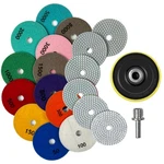 Konvixon Diamond Polishing Pads Set Wet/dry Quartz Kit, Granite.... Fixed Price $41.80.