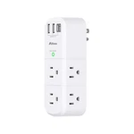 Outlet Extender With Rotating Plug, Mifaso Surge 2a1c, 1 Pack, White. Fixed Price $22.31.