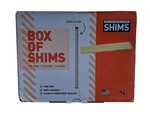 Nelson 8" Pine Wood Shims 224 Per Box With Carry Handle Thin Feathered Tips. Fixed Price $17.88.