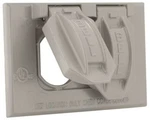 Bell Outdoor 5180-5 Gray Single Gang Weatherproof Duplex Box Cover Free Shipping. Fixed Price $26.98.