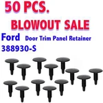 50 Pcs. Door Trim Panel Retainer Push In Fastener Ford 388930-s - Auveco. Fixed Price $10.96.