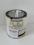 Rust-oleum Chiffon Cream Chalked All-in-one Ultra Matte Paint -brand New. Fixed Price $24.26.