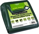 Rsw Shield Medium Duty Green Tarp Waterproof 5 Mil Reversible Multi Purpose. Fixed Price $19.95.