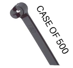 Case Of 500 Thomas & Betts Ty526mx 11.1 Weather Resistant 30 Lb Ty Wrap Black. Fixed Price $123.79.