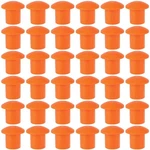 Zoenhou 60 Pcs Rebar Caps, Premium Plastic Mushroom Safety Caps Tube Sc.... Fixed Price $32.99.