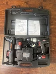 Craftsman 19.2v Set 1/2" Drill + 3/8" Right Angle 2 Batteries Charger Case. Fixed Price $75.00.