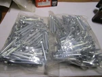 5/32" X 1-1/4" Zinc Finish Extended Prong Cotter Pin Qty 200. Fixed Price $30.00.