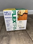 Flexco- Fc40c54s046, White Self-stick Vinyl Wall Base Cover 4" X 20'. Fixed Price $22.22.