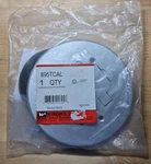 Wiremold 895tcal Round Duplex Receptacle Cover 5-1/2" Diameter New Sealed. Fixed Price $74.00.