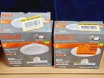 (2) New Halo 6" Direct Mount Lt Splay Downlight 60w Selectable Lt6089fs351ewhdmr. Fixed Price $33.59.