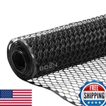 Boen - Plastic Hex Chicken Wire Mesh Temporary Fence Roll 3 X 50 Black. Fixed Price $99.58.
