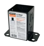 (3) Simpson Strong-tie Fpbb44 E-z Black Powder-coat Post Base 4 X In.. Fixed Price $69.95.