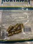 1/4" Tube X Male Npt Brass Northway Ptc Air Brake Connector Qty 5. Fixed Price $27.60.